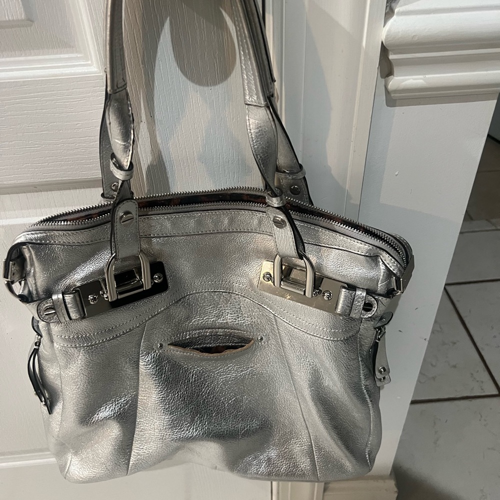 Metallic purse